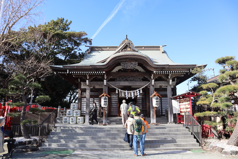 鵠沼伏見稲荷神社（藤沢市鵠沼海岸）